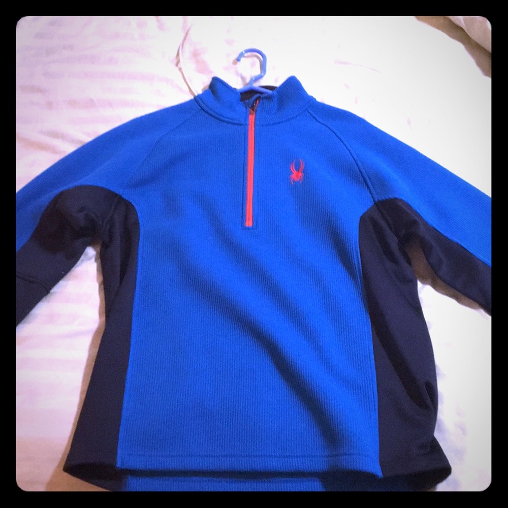 Spyder zip-up sweater/thermal/coat